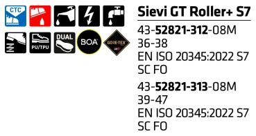 SIEVI GT ROLLER+ S7 Größe 36-38